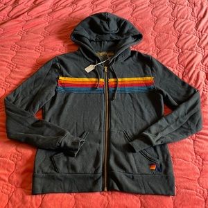 BNWT Aviator Nation Navy 5 Stripe Navy Small